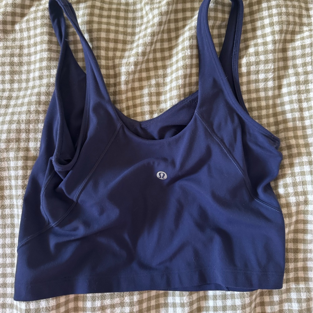 lululemon athletica Blue Tank Top